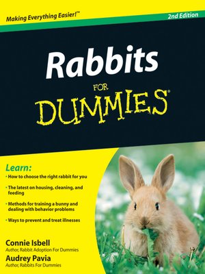 Rabbits For Dummies - ebook